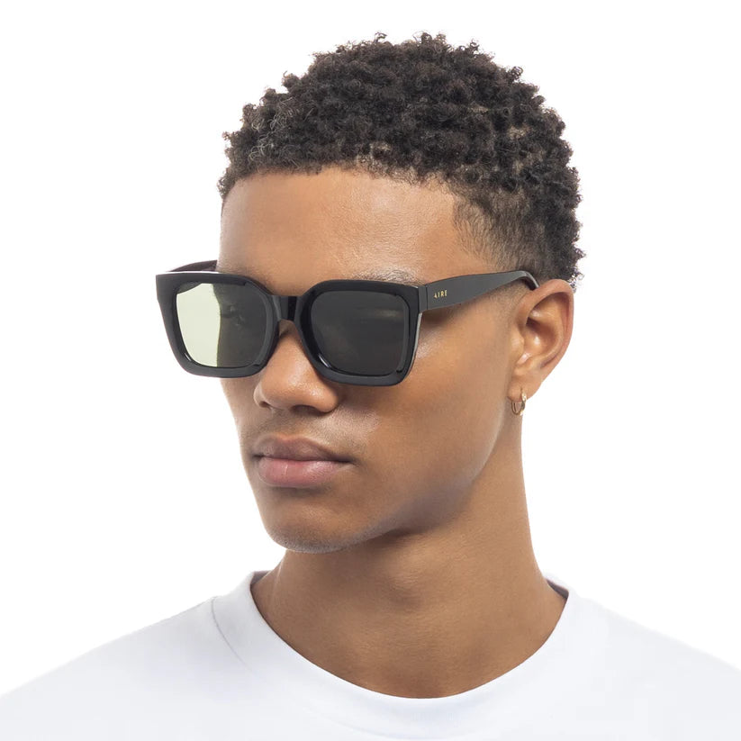 LE SPECS // Abstraction Polarized BLACK