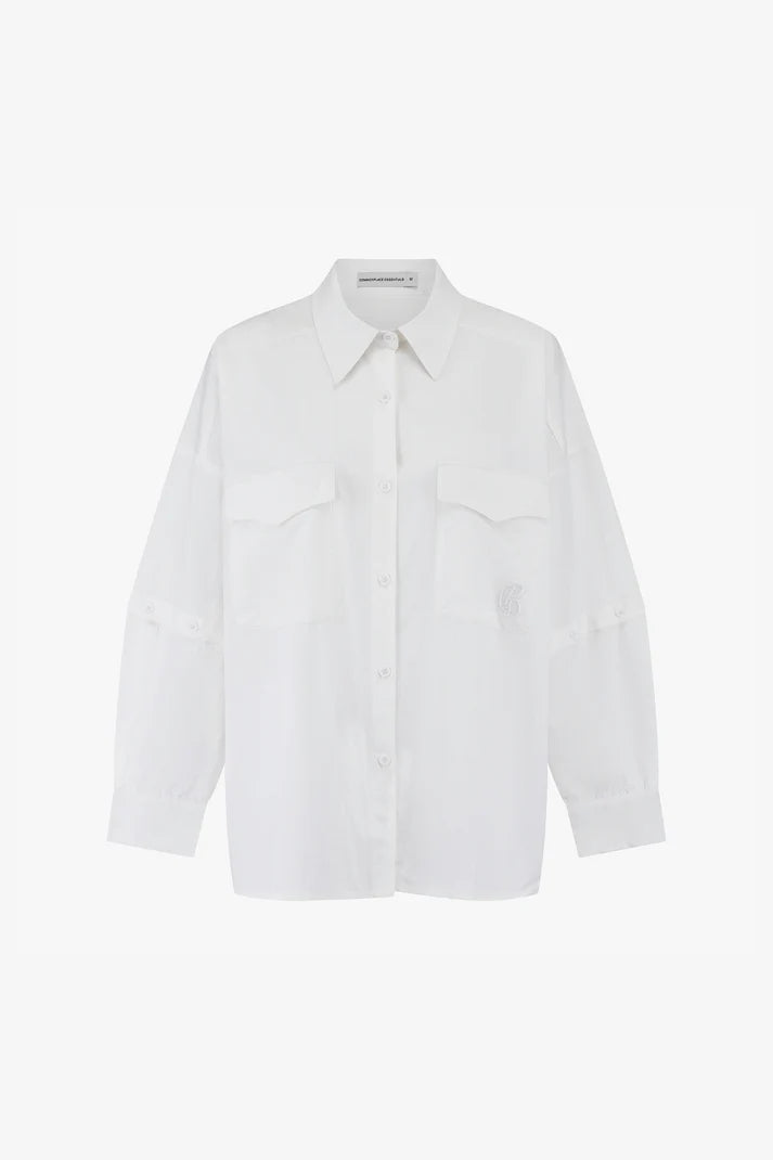 COMMONPLACE // Ease Shirt WHITE