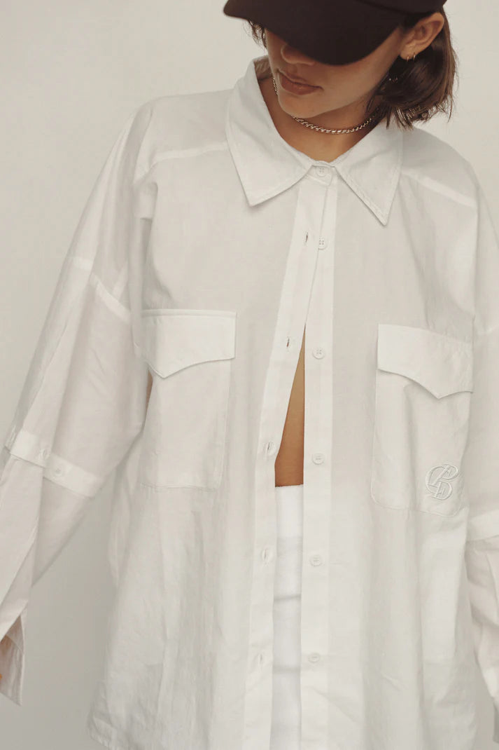 COMMONPLACE // Ease Shirt WHITE