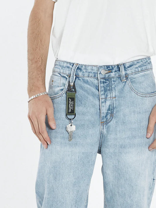 THRILLS // Military Clip Keyring ARMY GREEN