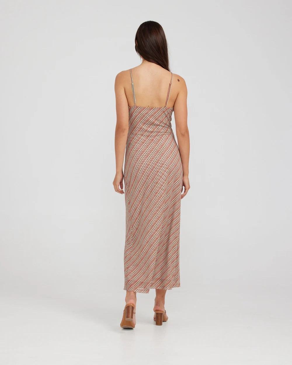 CHARLIE HOLIDAY // Lulu Maxi Dress RETRO STRIPE