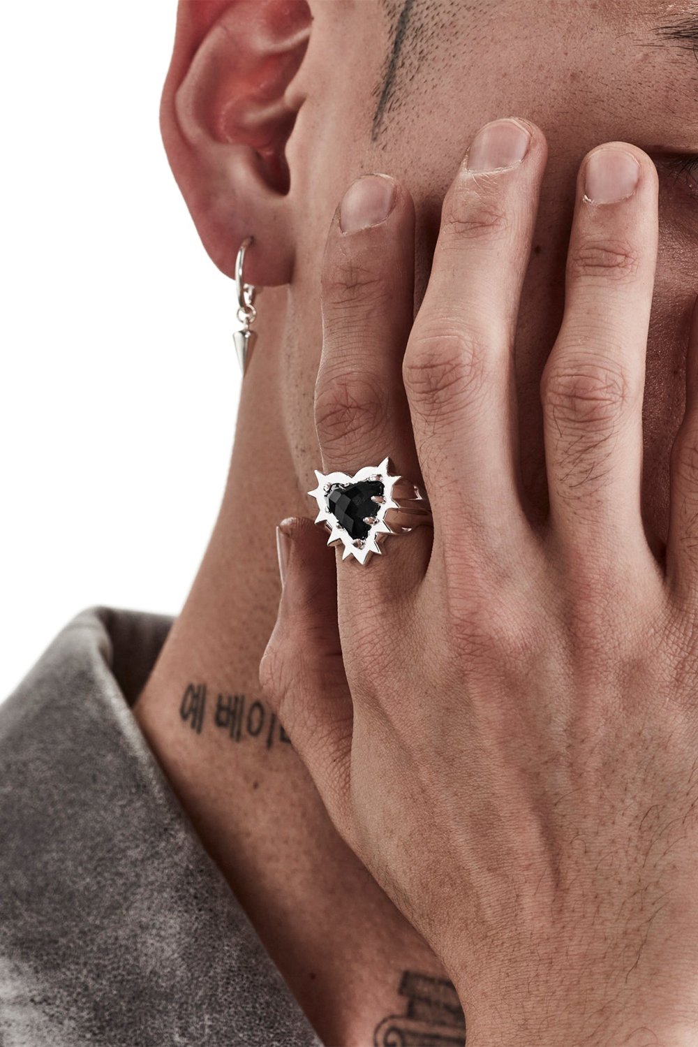 SGC // Rebellious Heart Ring ONYX