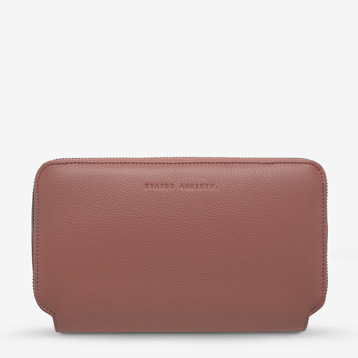 Status Anxiety Fixation Wallet Dusty Pink — The Luxe Club