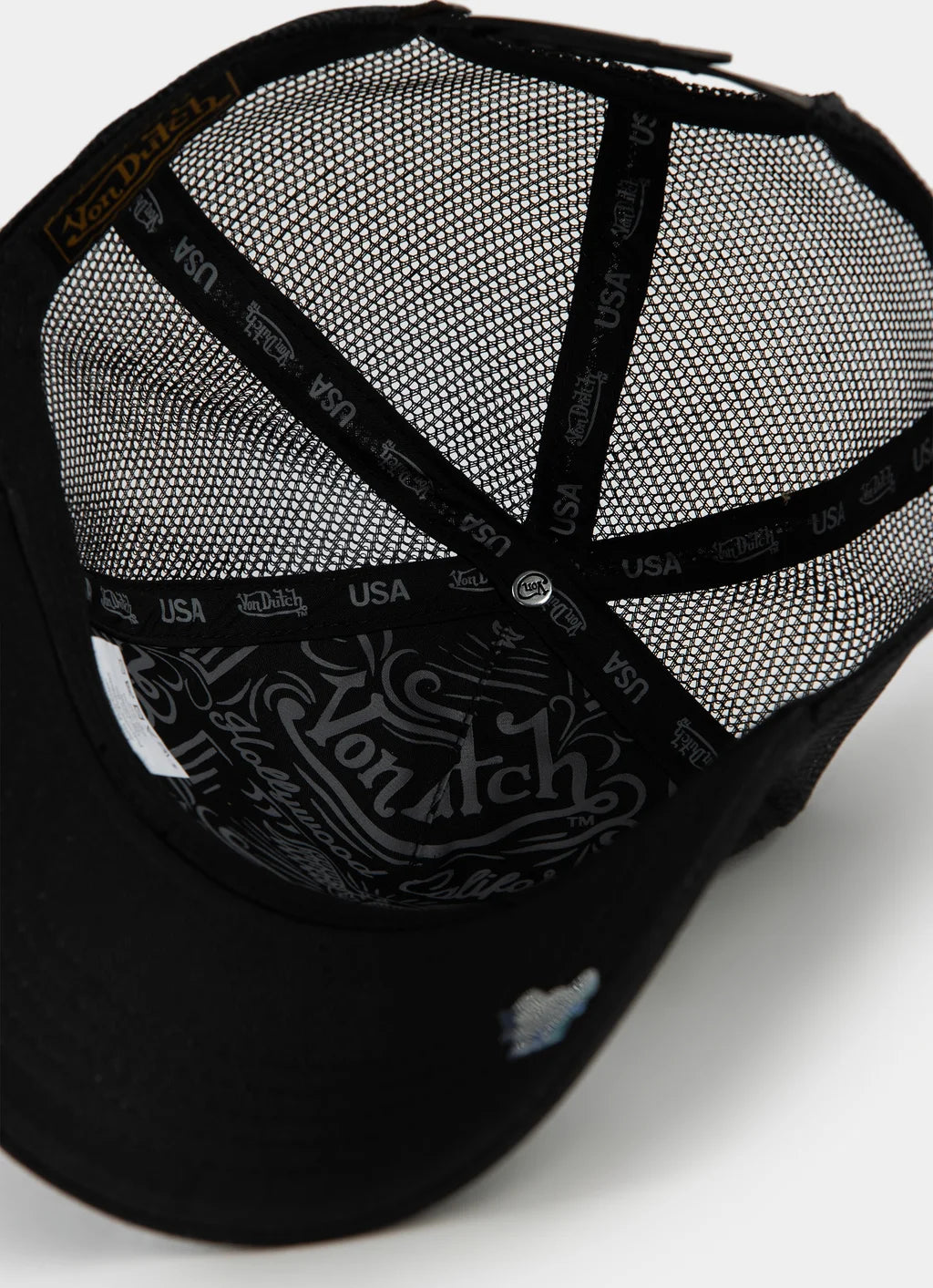 VON DUTCH // Unisex Trucker Cap BLACK