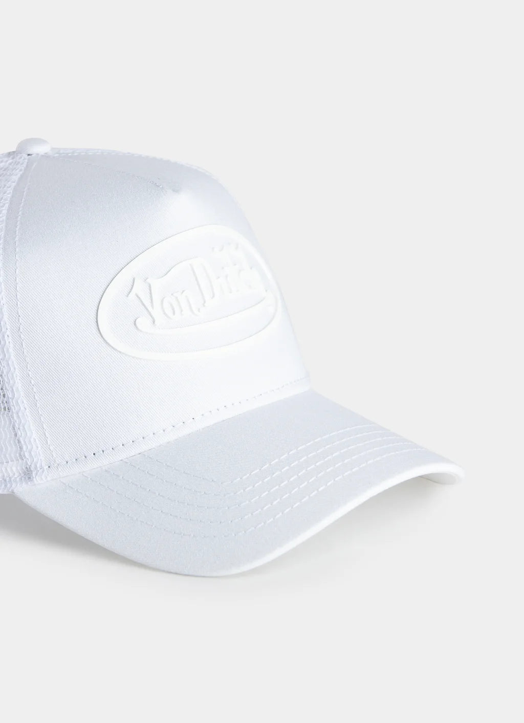 VON DUTCH // Unisex Trucker Cap WHITE