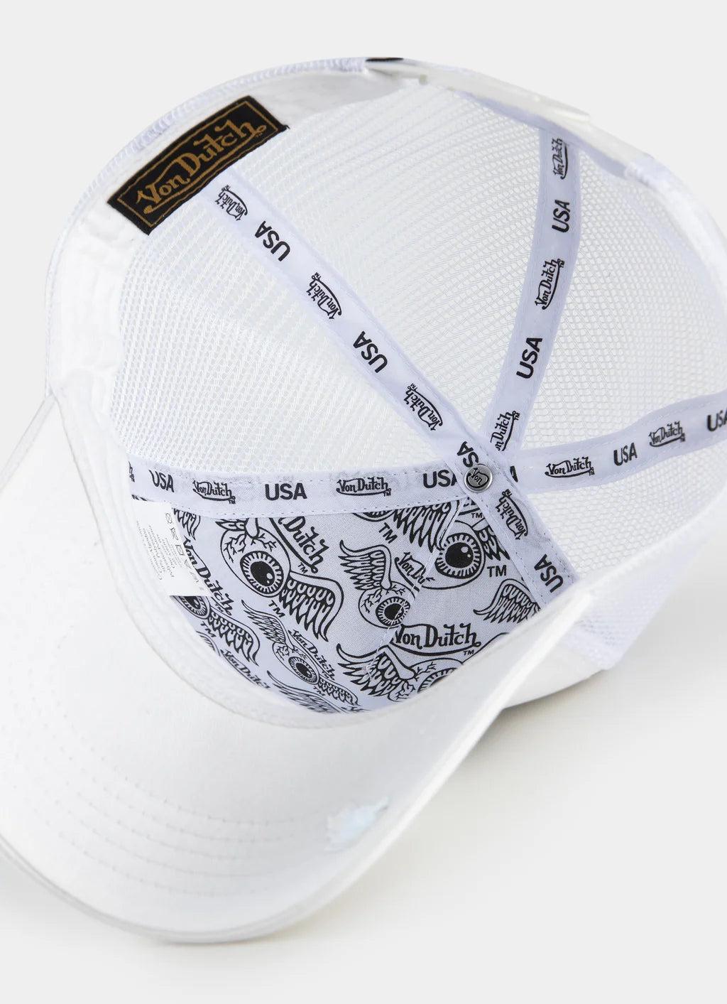 VON DUTCH //  Trucker Cap WHITE