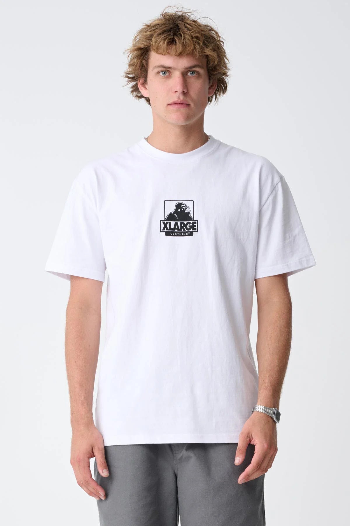 XLARGE // 91 OG SS Tee SOLID WHITE