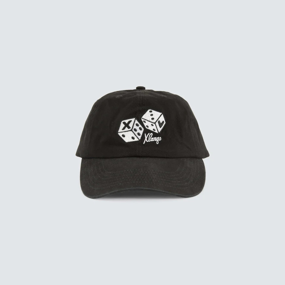 XLARGE // XL Dice Low Pro Crop Cap BLACK