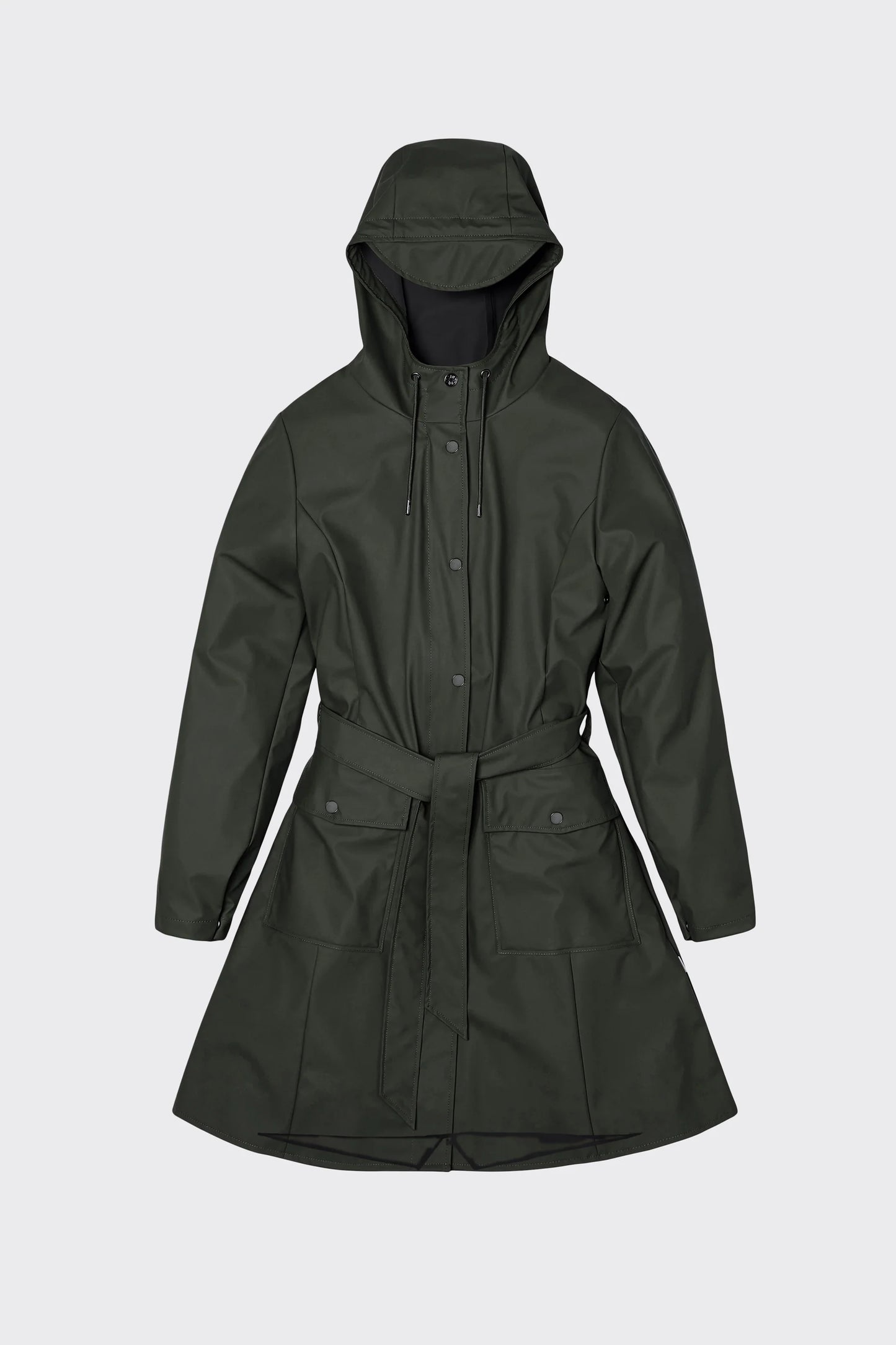 RAINS // Curve Jacket GREEN