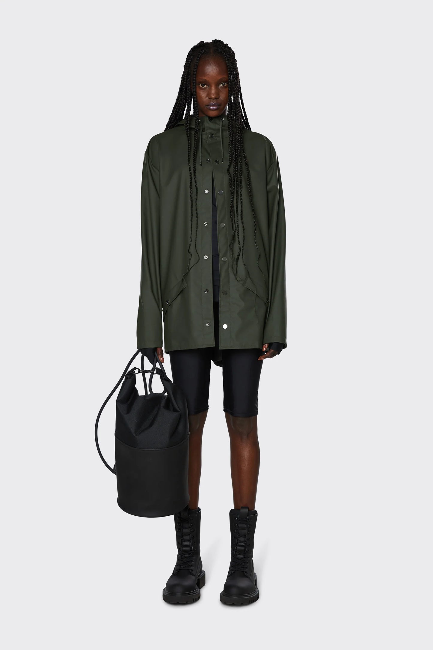 RAINS // UNISEX Classic Jacket GREEN