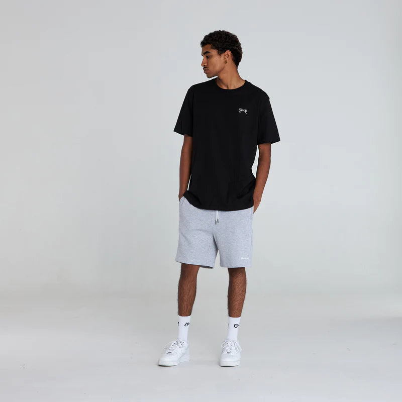 CRATE // Scripted Stamp Tee BLACK