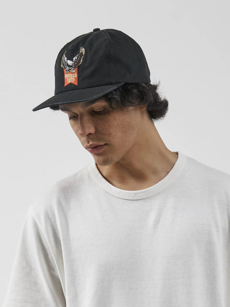 THRILLS // All For One 5 Panel Cap BLACK