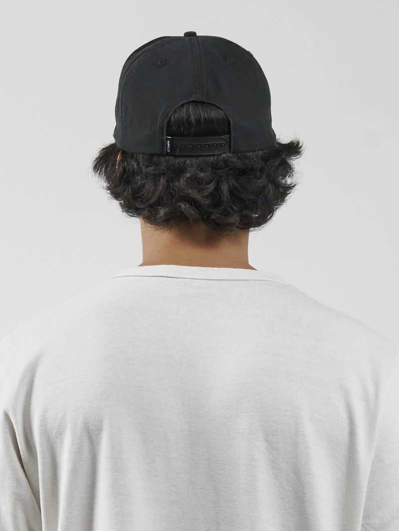 THRILLS // All For One 5 Panel Cap BLACK